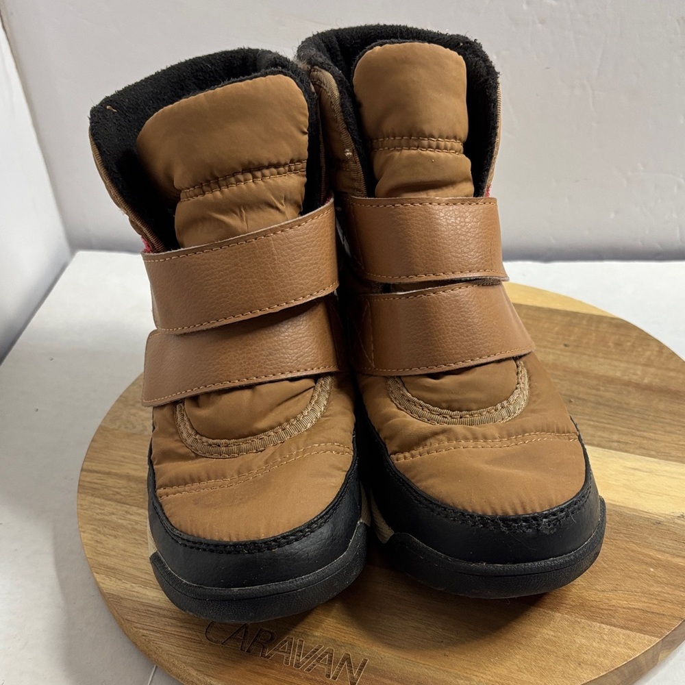 Sorel Kids Brown and Black Snow Boots